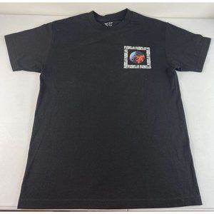 FaZe Clan Moon Tee Black Sz M Medium Double Sided T Shirt